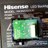 HiSense H43N5300UK  I/R Sensor