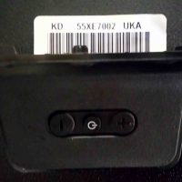 Sony 55XE7002 Control Button